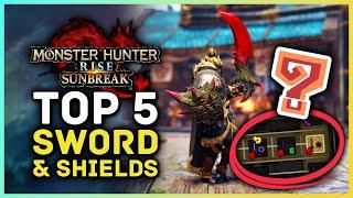 Monster Hunter Rise Sunbreak - Top 5 Sword & Shields