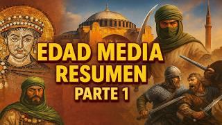 EDAD MEDIA - Resumen Parte 1 de 4: La Antigüedad Tardía (Visigodos, Justiniano I, Merovingios...)