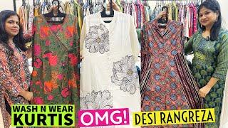 Desi Rangreza Brings You Massive Range of 1,2 & 3 Piece Cotton, Muslin Kurti Sets & Bohemian Outfits