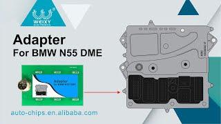 BMW MEVD17.2.6 N55 DME adapter for HexTag HexProg by WEIXY