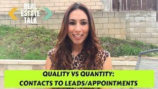 Contacts, Leads, Appointments set - Real Estate Agent FAQs