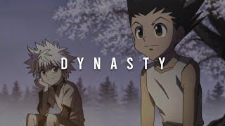 dynasty - killua zoldyck and gon freeces (HXH AMV)