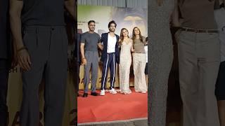 Ajay Devgn, Aaman Devgan & Rasha Thadani- Azaad Movie Special Screen ️