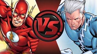 THE FLASH vs QUICKSILVER! Cartoon Fight Club Episode 31!