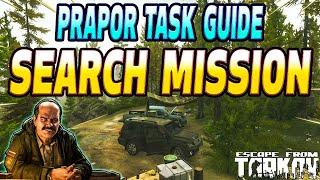 Search Mission - Prapor Task Guide - Escape From Tarkov