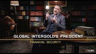 Il presidente dell'azienda Global Intergold Dmitriy Aksyonov - Circa la sicurezza finanziaria.