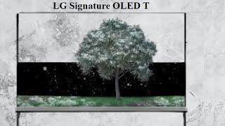 LG Signature OLED T: A Revolutionary Transparent Television