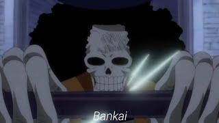 Brook uses bankai One Bleach  #bankai #onepiece