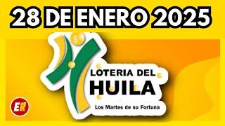 Resultado de LOTERIA del HUILA del martes 28 de enero de 2025 