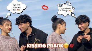 KISSING PRANK ON FIZA  ll ये मैने क्या किया …