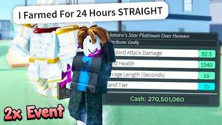 I Spent 24 HOURS Getting The RAREST Items In Stand Upright: Rebooted (Roblox)