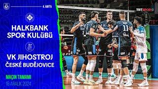 Maçın Tamamı | Halkbank - Ceske Budejovice  "CEV Erkekler Şampiyonlar Ligi"