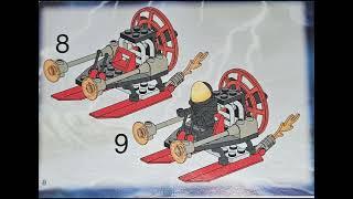 Instructions for Ogel Command Striker Alpha Team #6771 Lego from 2001