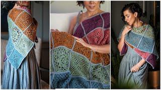 Love Granny Squares? Learn How to Crochet the Stitches in the Stunning, Collocation Blanket!