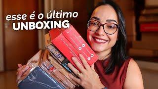 NÃO VOU MAIS RECEBER LIVROS?  Unboxing, recebidos e conversas