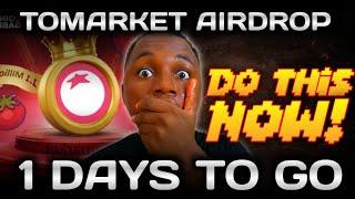 TOMARKET AIRDROP: (1 DAY TO GO) Red Flags, No Exchange Listing & How to Withdraw $TOMATO Token