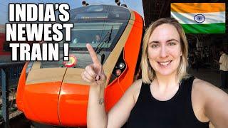 INDIA TRAINS ARE AMAZING! NEW Orange Vande Bharat Express to Kolkata  हिंदी उपशीर्षक