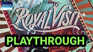 Royal Visit Board Game | Playthrough