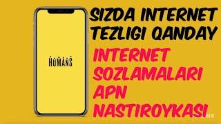 HUMANS INTERNET TEZLIGINI OSHIRISH