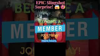 LOUDEST Kids on the Slingshot! EPIC SURPRISE LAUNCH! 