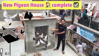 Kabutar ka ghar  ban ke Tayar Ho Gaya ️ ￼ How to make a pigeon house?  @AbhipigeonsLover