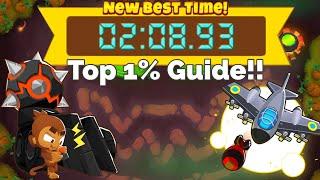 Btd6 Race “Carving Out A Run” in 2:08.93 Top 1% Guide!! (1st On Upload!)