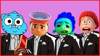 Gumball & Luca & Turning Red & Mario's NightMare || Coffin Dance Song (COVER)