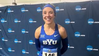 BYU Leader & Star Lexy Halladay-Lowry After NCAA XC Team Title WIN! 