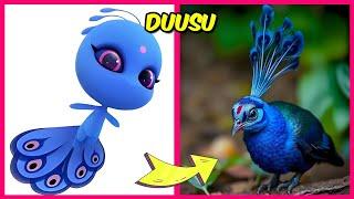 MIRACULOUS KWAMIS in Real Life + Guess the Voice Quiz and Their Favorite Things! | Duusu, Tikki