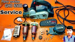 How to repair bosch planer gho 6500, planer machine repair kasea karea, How to Repair wood machine