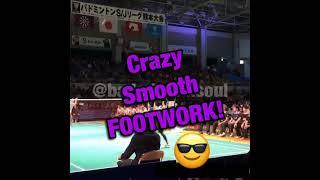 Crazy Smooth Footwork  - Kento Momota