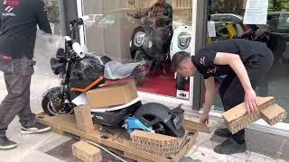 Ηλεκτρικό scooter SUNRA “Miku Max” 800 watt / Unboxing