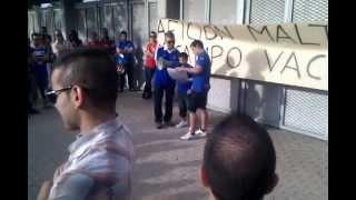 Protesta contra el precio de abonos del Getafe CF - 27/05/2012