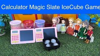 Calculator Magic Slate IceCube game | Chutti Bommma | Classic Mini Food | Naughty Roja