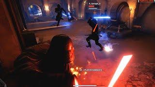 MAX Vader counters SABER SPAMMERS with ease | HvV #1284 | Star Wars Battlefront 2