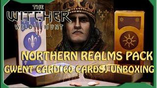 The Witcher 3: Wild Hunt - Northern Realms Gwent Cards (60 cards) Detailed Unboxing