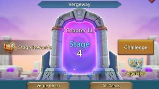 Lords Mobile - Vergeway - Chapter 11 Stage 4