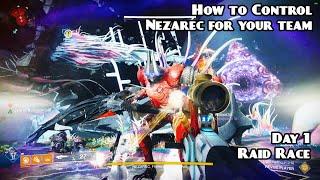 Destiny 2 - How to control Nezarec and make the encounter easier for your team - Root of Nightmares.