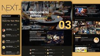  Nextjs Website: Building a Responsive Restaurant Website using TypeScript (3)