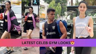 Recent Gym looks of Bollywood Celebs!