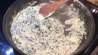 CREAMED SPINACH WITH BOB DEMPSTER