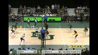 Hawaii Wahine Volleyball vs Baylor (Sep. 21, 2024)