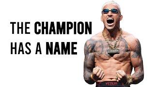 How Charles Oliveira Became Everyone's Favorite Fighter