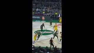 Mathias Lessort's Incredible Block from behind | Spectacular Basketball Highlights