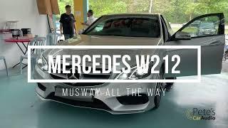 Musway your life with Merc W212