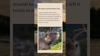 The Beaver and The Broken Dock #wholesome #animals