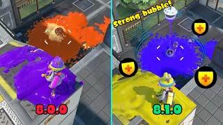 Splatoon 3 Mid-Sizzle Season Balance PATCH COMPARISON! [8.1.0 vs 8.0.0]