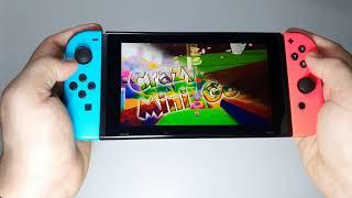 Crazy Zen Mini Golf Nintendo Switch handheld gameplay