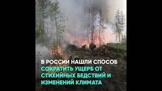 В России нашли способ сократить ущерб от стихийных бедствий и изменений климата