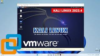 How to Install Kali Linux 2023.4 on VMWare